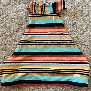 Aerie High-Neck Stripped Bikini Top 🤩🤍